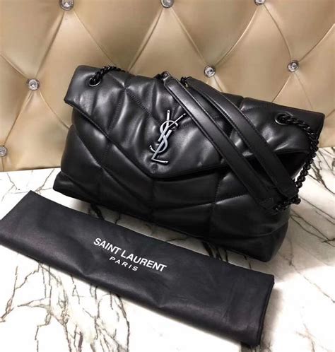 ysl 購物袋|YSL 包lou puffer.